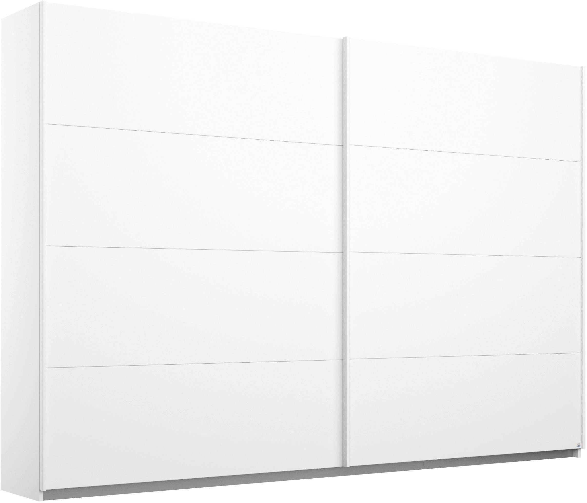 Schwebetürenschrank RAUCH "Memphis", weiß, B:270cm H:210cm T:62cm, Holzwerkstoff, Schränke, Schwebetürenschrank