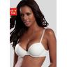 Push-up-BH LASCANA Gr. 85, Cup AA, beige (creme) Damen BHs mit Bügel, für maximales Volumen