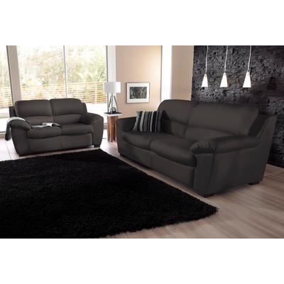 Sitzgruppe COTTA "Dani", braun, T:89cm, Sitzmöbel-Sets, Set bestehend aus: 2-Sitzer & 2,5-Sitzer Image