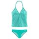 Tankini VENICE BEACH Gr. 122/128, N-Gr, grün (mint, weiß) Kinder Bikini-Sets Bikinis