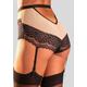 High-Waist-Slip PETITE FLEUR GOLD Gr. 36/38, schwarz Damen Unterhosen Taillenslip Taillenslips