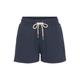 Relaxshorts LASCANA "Pride" Gr. 32/34, N-Gr, blau (nachtblau) Damen Hosen Freizeithosen