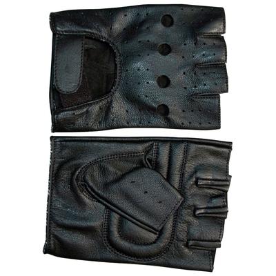 Motorradhandschuhe ROLEFF "RO 30" Gr. S, schwarz, Handschuhe, S, Obermaterial: 100% Rindsleder. Innenfutter: 100% Polyester, Klettverschluss