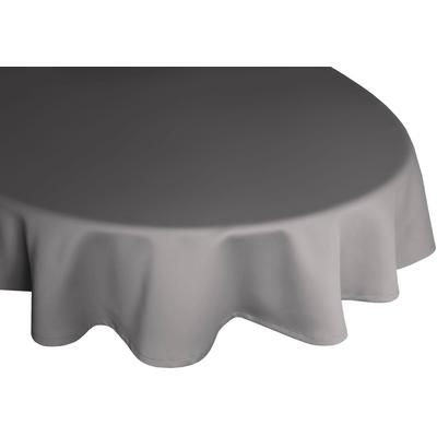Tischdecke WIRTH "NEWBURY" Gr. 1, grau, Ø:160cm, Polyester, Baumwolle, Tischdecken, rund Image