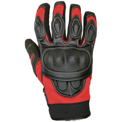 Motorradhandschuhe NERVE "Sporty" Gr. M, rot, Handschuhe, M, mit Weitenverstellung