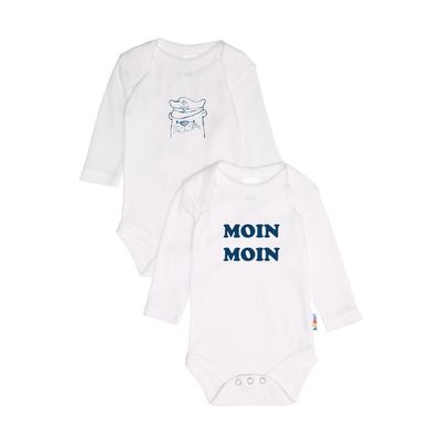 Body LILIPUT Gr. 74/80, EURO-Größen, weiß Baby Bodies mit niedlichem Frontprint