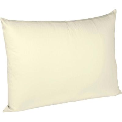 Kissenbezug FLEURESSE "Colours Mako Satin, 100% Baumwolle, mit Reißverschluss", beige (creme), B:40cm L:60cm, Mako-Satin, Mako-Satin, Kissenbezüge, Mako Satin, glänzend, glatt, Premium Qualität Image