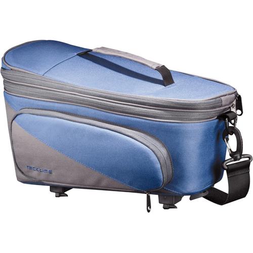 „Fahrradtasche RACKTIME „“Talis Plus““ Taschen Gr. B/H/T: 27 cm x 20 cm x 37 cm, blau (blau, grau) Fahrradtaschen“