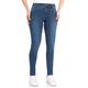 Skinny-fit-Jeans WONDERJEANS "Skinny-WS76-80" Gr. 36, Länge 32, blau (blue super wash) Damen Jeans Röhrenjeans Schmaler Skinny-Fit in hochelastischer Qualität