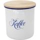 Kaffeedose KRÜGER "Husum" Lebensmittelaufbewahrungsbehälter Gr. H: 18 cm, weiß Kaffeedosen, Teedosen Keksdosen