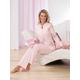 Schlafanzug RINGELLA Gr. 44/46, rosa (rosé) Damen Homewear-Sets Pyjamas