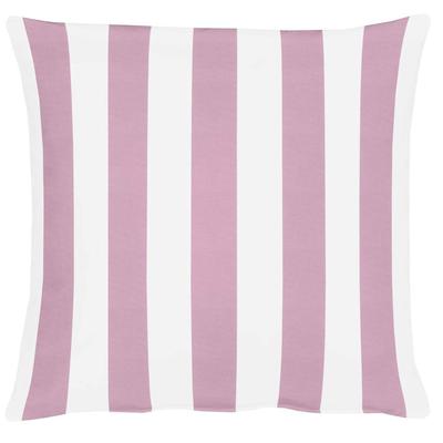 Kissenhülle APELT "Delfi" Gr. 2, bunt (weiß, mauve), B:49cm L:49cm, Polyester, Obermaterial: 100% Polyester, Kissenbezüge, ohne Füllung Image