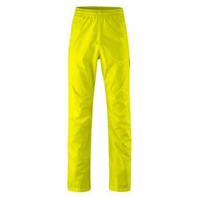 Regenhose GONSO "Save Pants", Herren, Gr. XL, Normalgrößen, gelb (neongelb), 100% Polyester, Hosen Funktionshose Outdoorhose Regenhose, wasserdichte Überhose, Fahrradhose winddicht, getapete Nähte, Semi Fit Image