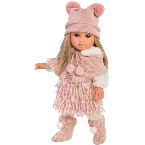 "Stehpuppe LLORENS ""Elena blond, 35 cm"" Puppen rosa Kinder Altersempfehlung Puppen Made in Europe"