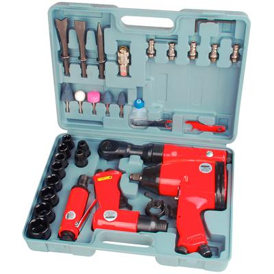 BRÜDER MANNESMANN WERKZEUGE Werkzeugset Werkzeugsets rot (rot, blau) Werkzeugkoffer