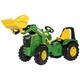 Tretfahrzeug ROLLY TOYS "Premium John Deere 8400R" Tretfahrzeuge grün Kinder Kettcar Tretfahrzeug