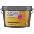 SCHÖNER WOHNEN-FARBE Wandfarbe "TRENDSTRUKTUR Metall-Optik Effektfarbe" Farben Gr. 2,5 l 2500 ml, goldfarben (gold) Wandfarbe bunt