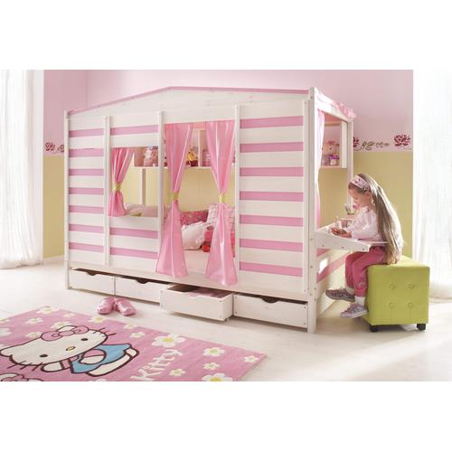 Silenta Kinderbett, Einzelbett pink Kinderbett