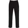 Jerseyhose TRIGEMA "TRIGEMA Freizeithose mit elastischer Kordel", Damen, Gr. S, US-Größen, schwarz, 74% Nylon, 26% Elastan, casual, Hosen