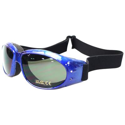 Motorradbrille PROANTI "Modell Heezy 460-UP" Sportbrillen blau UV Schutz 400