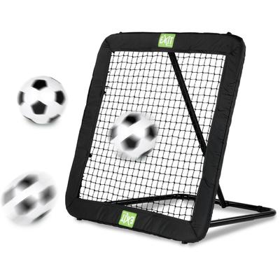 Rebounder EXIT "Kickback L", schwarz, Ballwände, Kinder, B/H: 124cm x 124cm Gewicht: 16 kg, BxH: 124x124 cm, inkl. 2 Erd