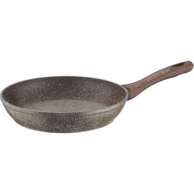Bratpfanne PINTINOX "Chalet", braun, Ø:28cm, Pfannen, Stein-Optik, Induktionsgeeignet