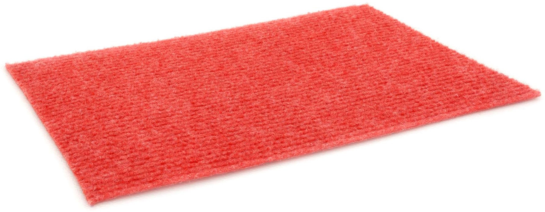 Nadelvliesteppich "MALTA", rot (hellrot), B:200 H:2,5 L:600, Polypropylen, PRIMAFLOR-IDEEN IN TEXTIL, Teppiche, Uni-Farben, strapazierfähig & pflegeleicht, Kurzflor, Nadelvlies Image