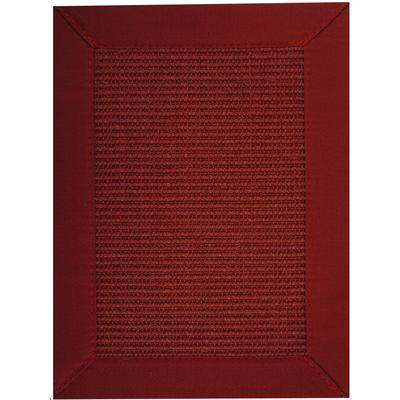 Sisalteppich ASTRA "Manaus" Gr. 6, rot (rubinrot), B:165cm H:6mm L:235cm, Sisal, Teppiche, echtes Sisalprodukt, Wohnzimmer Image