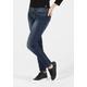 Slim-fit-Jeans TIMEZONE "Slim EnyaTZ" Gr. 27, Länge 32, blau Damen Jeans Röhrenjeans