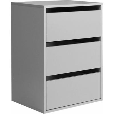 Schubladeneinsatz FORTE, grau, B:51cm H:73cm T:40cm, Holzwerkstoff, Schubladeneinsätze Image