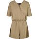 Jumpsuit URBAN CLASSICS "Damen Ladies Short Modal Jumpsuit" Gr. 4XL, US-Größen, grün (khaki) Damen Overalls