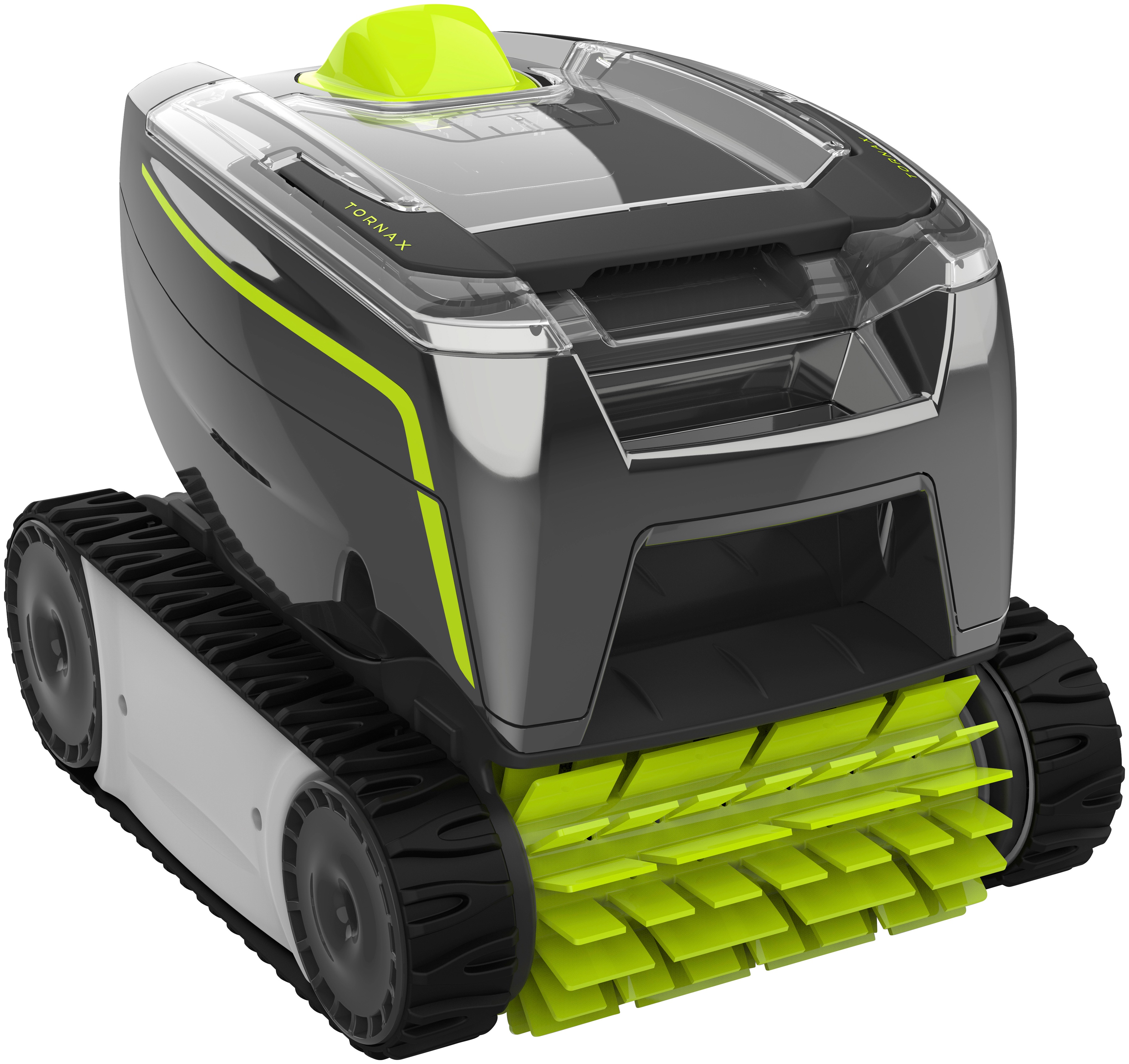 Poolroboter ZODIAC "TORNAX GT3220", grau (grau, grün), B:29cm H:30cm L:37cm, Kunststoff, Poolbodensauger, für alle Beckenformen, 11 m³/h Umwälzleistung Image