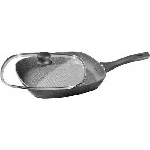 „Steakpfanne CS KOCH-SYSTEME „“Emden““ Pfannen Gr. Höhe 4 cm, grau Steakpfannen Induktion“