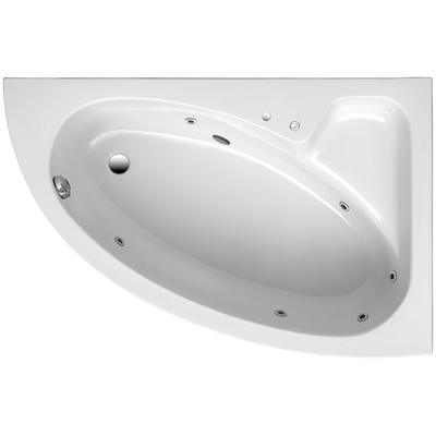 Whirlpool-Badewanne OTTOFOND "Salinas A" Badewannen Gr. Wanne rechts, weiß Typ 1, chrom