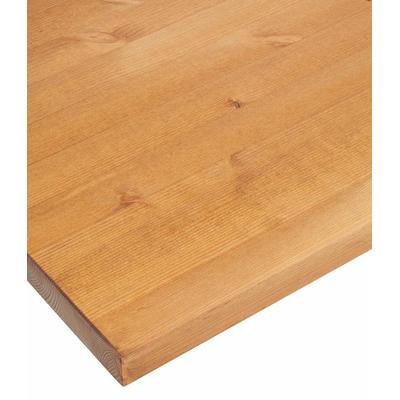 Arbeitsplatte HOME AFFAIRE "Oslo", gelb (honigfarben), B:300cm H:3,5cm T:60cm, Tischplatten Image