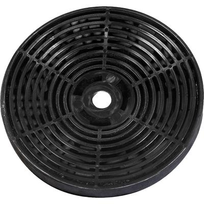 Aktivkohlefilter OPTIFIT, schwarz, B:19cm H:2,5cm Ø:19cm, Filterkartuschen, für EXQUISIT Dunstabzugshauben