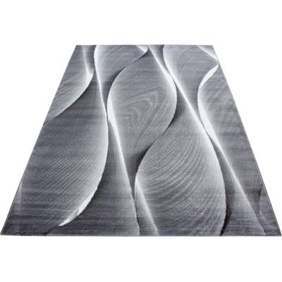 Teppich AYYILDIZ TEPPICHE "Parma 9310" Gr. 3, schwarz, B:120cm H:9mm L:170cm, Kunstfaser, Teppiche, Läufer, Kurzflor, Wohnzimmer Image