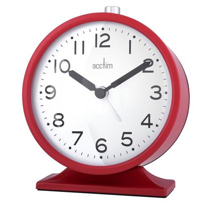 Wecker ACCTIM "Quarzwecker Acctim", rot, Wecker