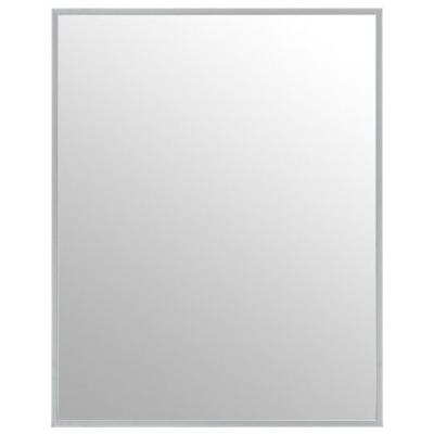 Dekospiegel LENFRA, silber (silberfarben), B:56cm H:96cm T:1,1cm, Aluminium, Spiegel, Wandspiegel Image