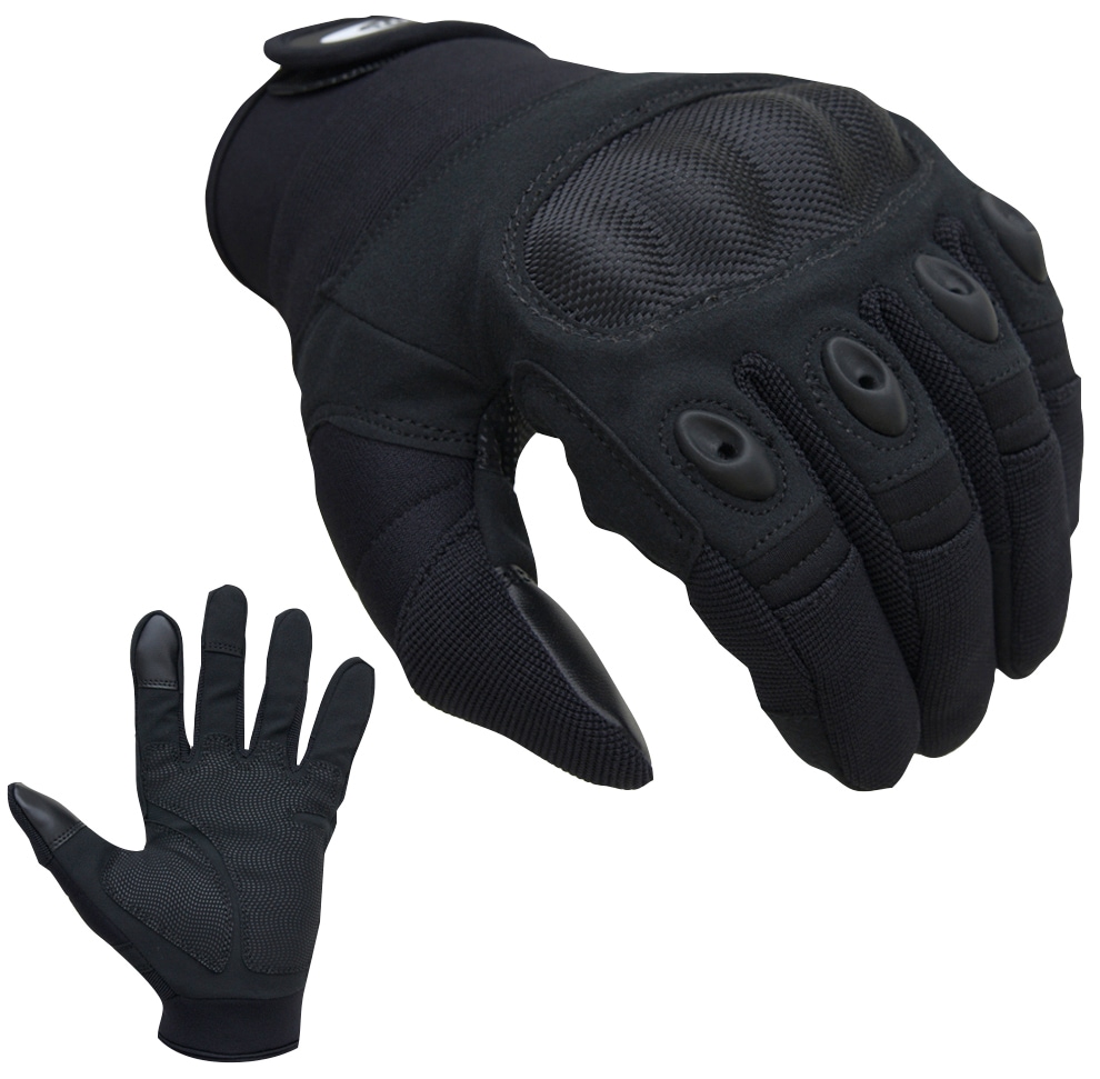 Motorradhandschuhe PROANTI Gr. XXL, schwarz, Handschuhe, XXL, Obermaterial: 40% Polyurethan, 30% Nylon, 30% Polyester, Kurze Sommer Motocross- Rollerhandschuhe Image