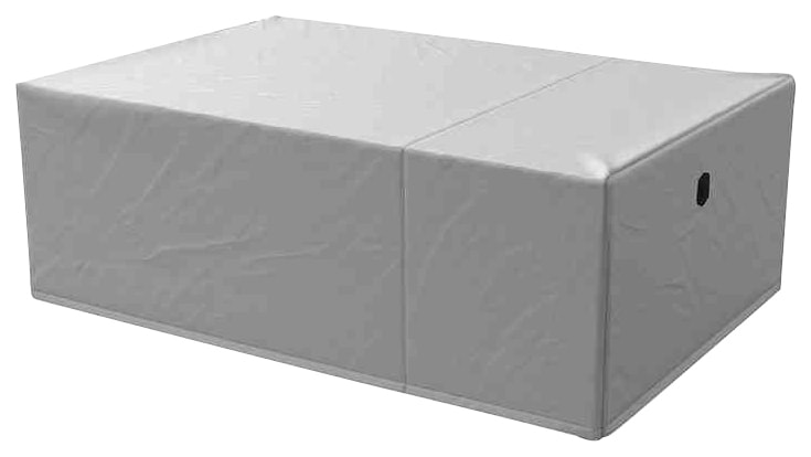Gartenmöbel-Schutzhülle SIENA GARDEN "AquaShield", grau, B:160cm H:85cm L:200cm, Polyester, Planen