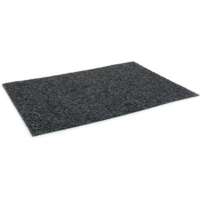 Nadelvliesteppich "MALTA", grau (anthrazit), B:200cm H:2,5mm L:4000cm, Polypropylen, PRIMAFLOR-IDEEN IN TEXTIL, Teppiche, Uni-Farben, strapazierfähig & pflegeleicht, Kurzflor, Nadelvlies Image