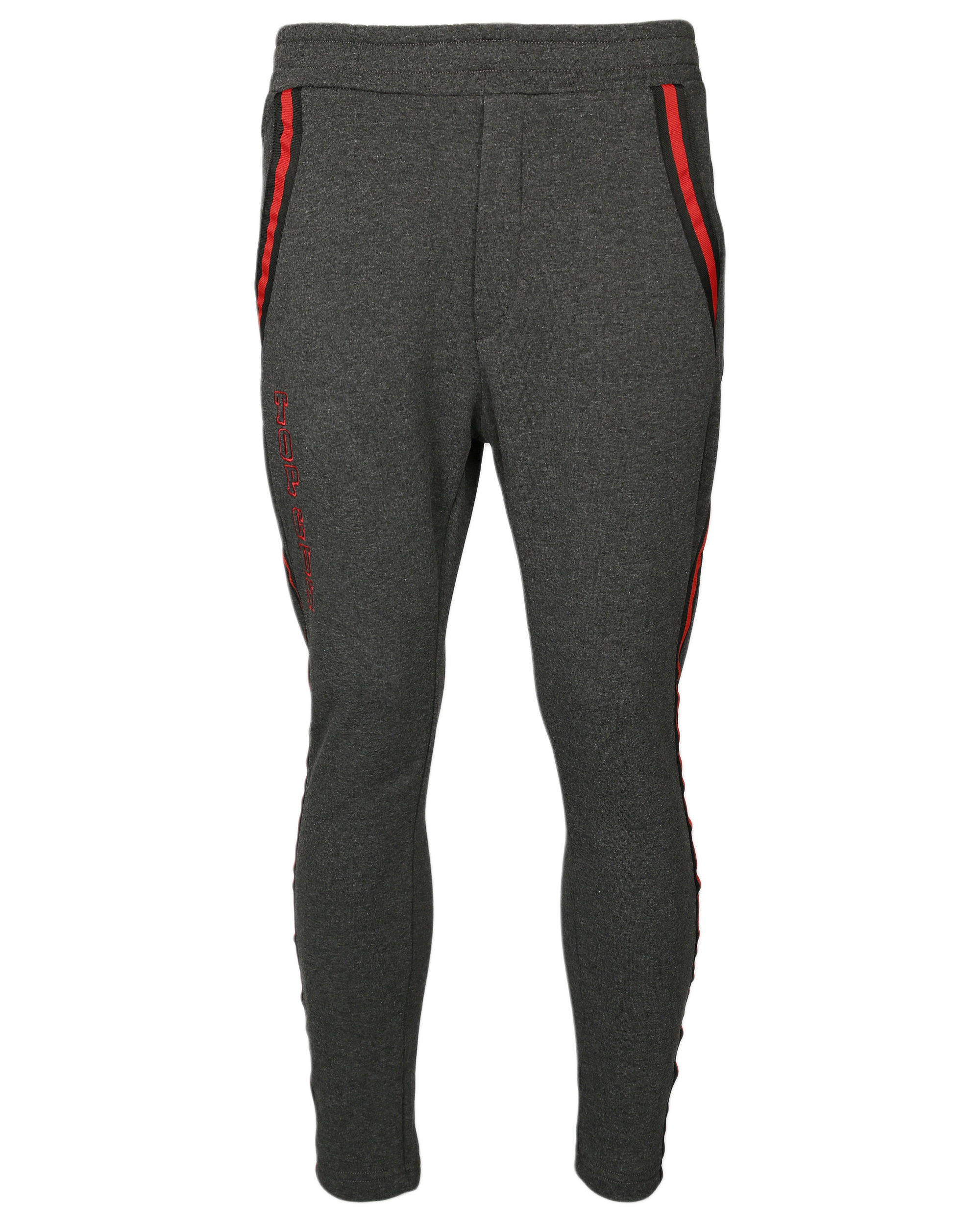 Jogginghose TOP GUN "Player", Herren, Gr. 50M, US-Größen, grau (anthrazit), Obermaterial: 100% Baumwolle / Innenfutter: 100% Baumwolle, Hosen Jogginghose