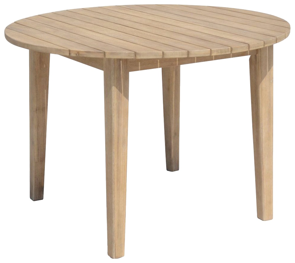 Gartentisch GARDEN PLEASURE "ARVADA", braun (holzfarben), B:110cm H:75cm T:110cm, Tische