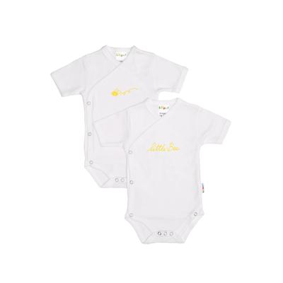 Body LILIPUT Gr. 44, EURO-Größen, weiß Baby Bodies mit süßem Front-Print