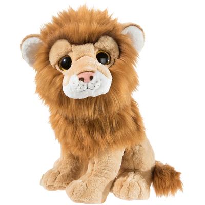 Kuscheltier HEUNEC "Misanimo, Löwe, 45 cm" Plüschfiguren braun Kinder Kuschel- Spieltiere sitzend