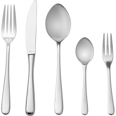Besteck-Set RÖSLE "Passion", silber (edelstahlfarben), 60 tlg., Edelstahl 18/10, Essbesteck-Sets, spülmaschinengeeignet Image