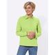 Langarm-Poloshirt CASUAL LOOKS "Poloshirt" Gr. 44, grün (pistazie) Damen Shirts Jersey