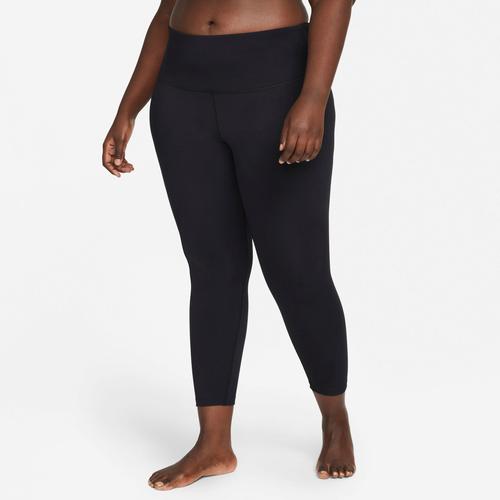 „Yogatights NIKE „“Yoga Dri-FIT Women’s High-Rise / Leggings (Plus Size)““ Gr. 1X (48/50), N-Gr, schwarz (black, iron grey) Damen Hosen Yogahosen“