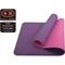 SCHILDKRÖT FITNESS Matte Schildkröt BICOLOR YOGA MATTE 4mm (violet-pink) im Carrybag M-2022, Größe - in Lila